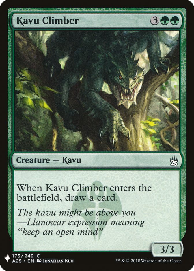 Kavu Climber [Mystery Booster] | Tabernacle Games