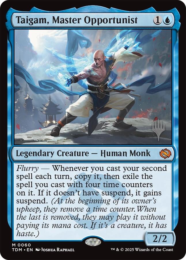 Taigam, Master Opportunist [Tarkir: Dragonstorm Promos] | Tabernacle Games