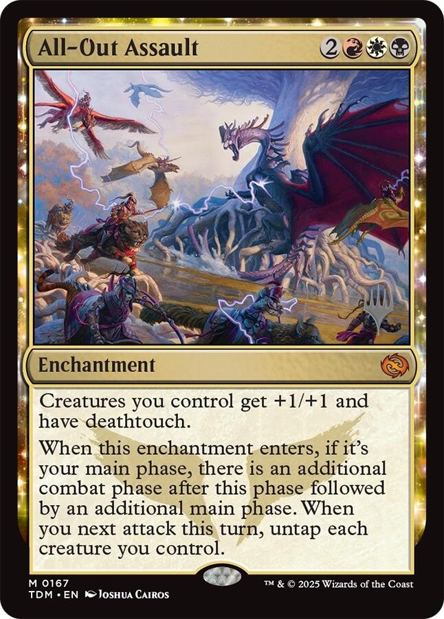All-Out Assault [Tarkir: Dragonstorm Promos] | Tabernacle Games