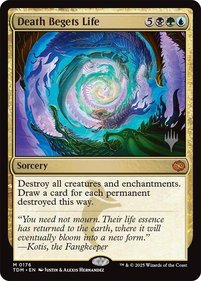 Death Begets Life [Tarkir: Dragonstorm Promos] | Tabernacle Games
