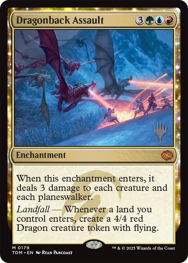 Dragonback Assault [Tarkir: Dragonstorm Promos] | Tabernacle Games