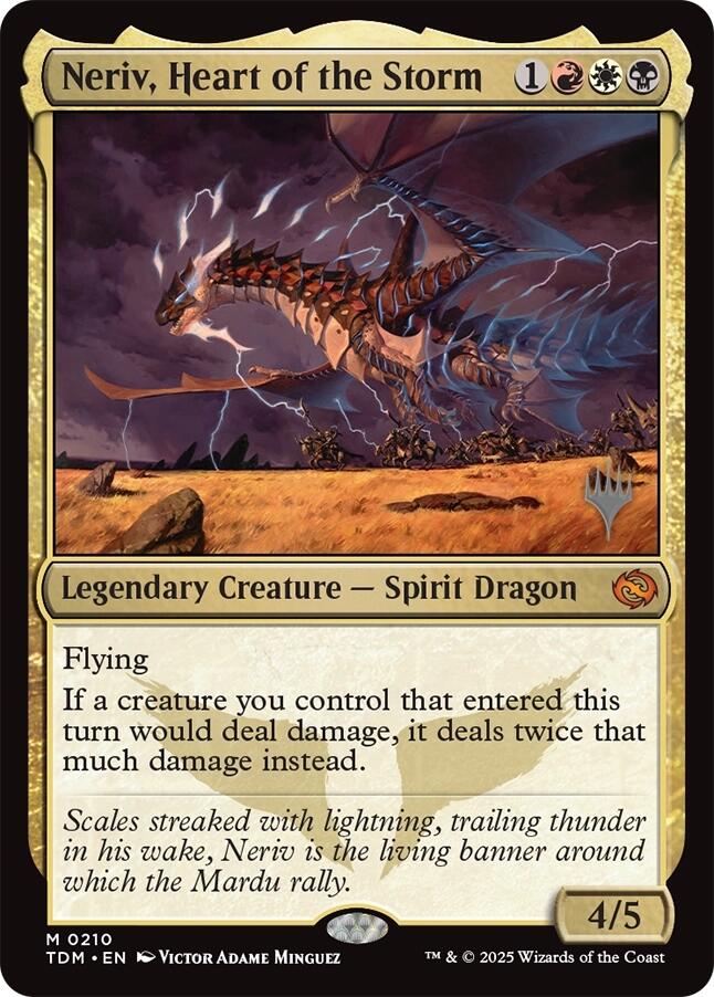 Neriv, Heart of the Storm [Tarkir: Dragonstorm Promos] | Tabernacle Games