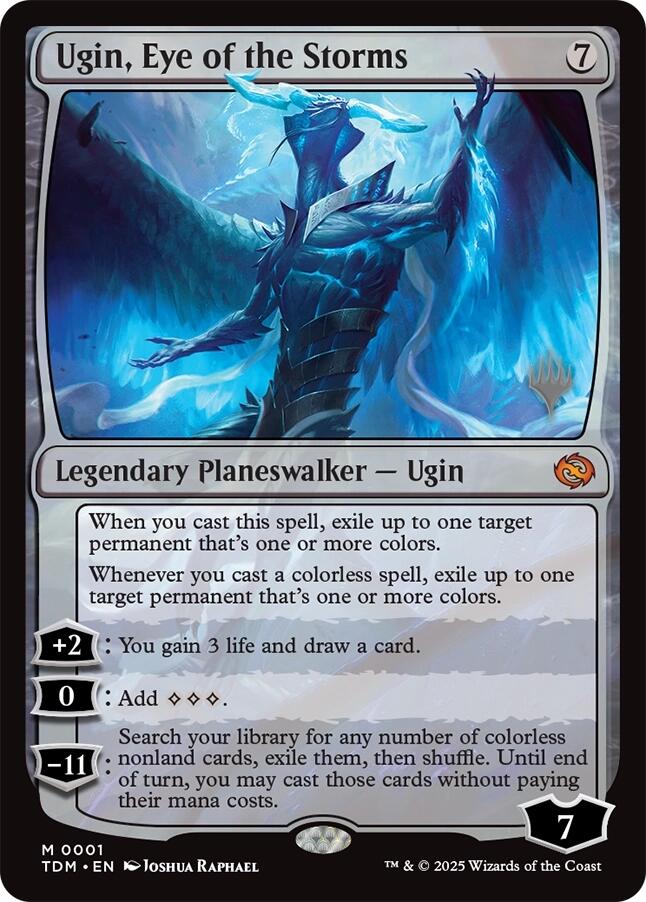 Ugin, Eye of the Storms [Tarkir: Dragonstorm Promos] | Tabernacle Games
