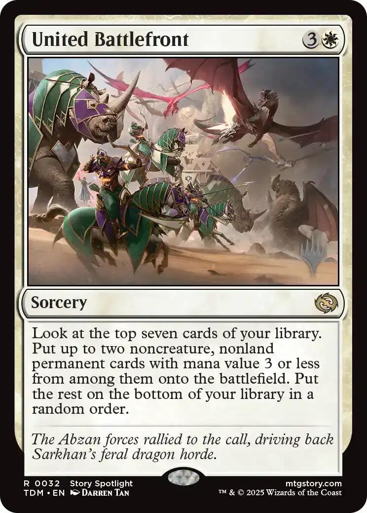 United Battlefront [Tarkir: Dragonstorm Promos] | Tabernacle Games