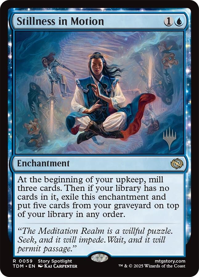 Stillness in Motion [Tarkir: Dragonstorm Promos] | Tabernacle Games