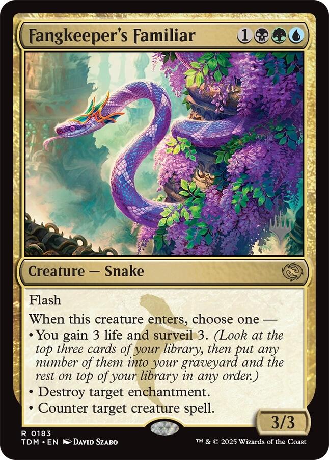 Fangkeeper's Familiar [Tarkir: Dragonstorm Promos] | Tabernacle Games