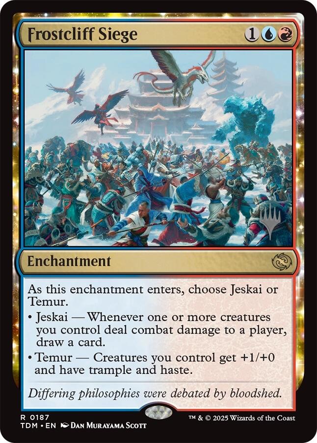Frostcliff Siege [Tarkir: Dragonstorm Promos] | Tabernacle Games