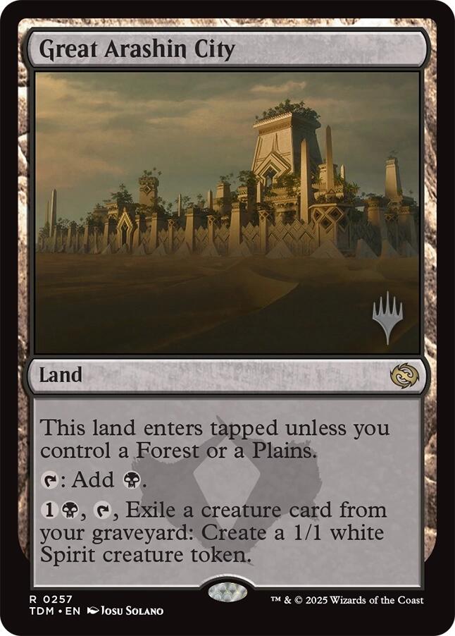 Great Arashin City [Tarkir: Dragonstorm Promos] | Tabernacle Games