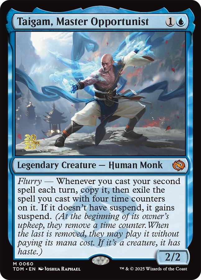 Taigam, Master Opportunist [Tarkir: Dragonstorm Prerelease Promos] | Tabernacle Games