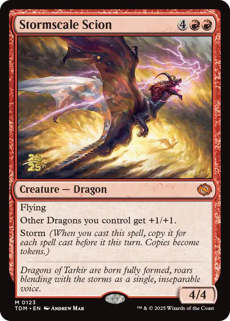 Stormscale Scion [Tarkir: Dragonstorm Prerelease Cards] | Tabernacle Games