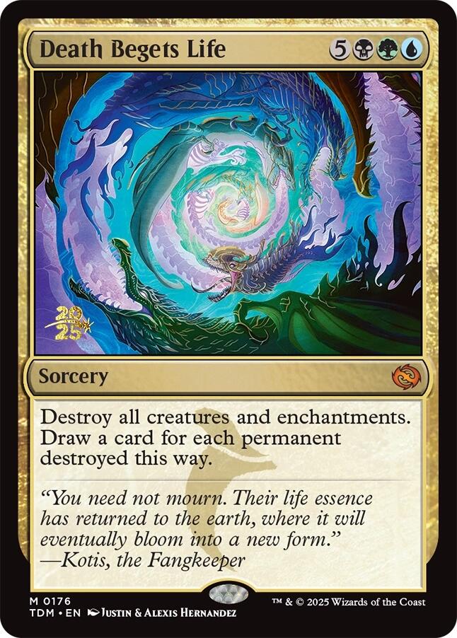 Death Begets Life [Tarkir: Dragonstorm Prerelease Promos] | Tabernacle Games