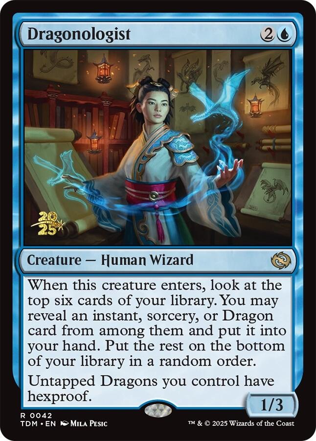 Dragonologist [Tarkir: Dragonstorm Prerelease Promos] | Tabernacle Games