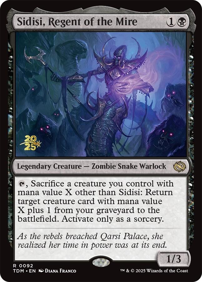 Sidisi, Regent of the Mire [Tarkir: Dragonstorm Prerelease Cards] | Tabernacle Games