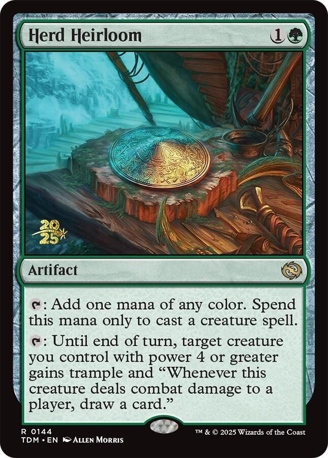 Herd Heirloom [Tarkir: Dragonstorm Prerelease Promos] | Tabernacle Games