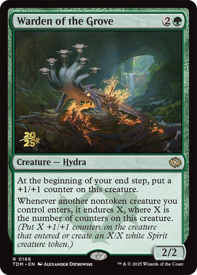 Warden of the Grove [Tarkir: Dragonstorm Prerelease Cards] | Tabernacle Games