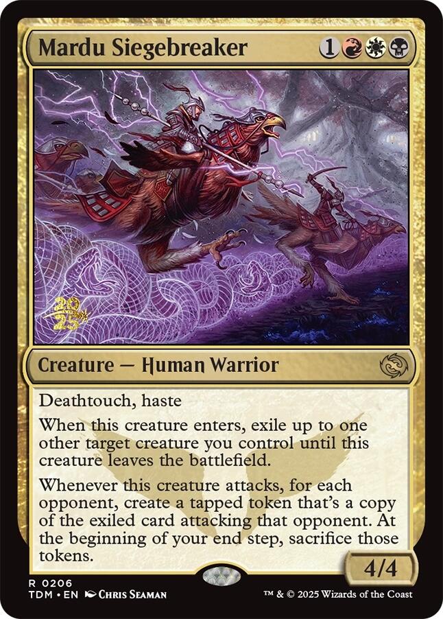 Mardu Siegebreaker [Tarkir: Dragonstorm Prerelease Promos] | Tabernacle Games