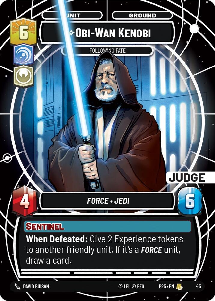 Obi-Wan Kenobi - Following Fate (45) (45) [Judge Promos] | Tabernacle Games