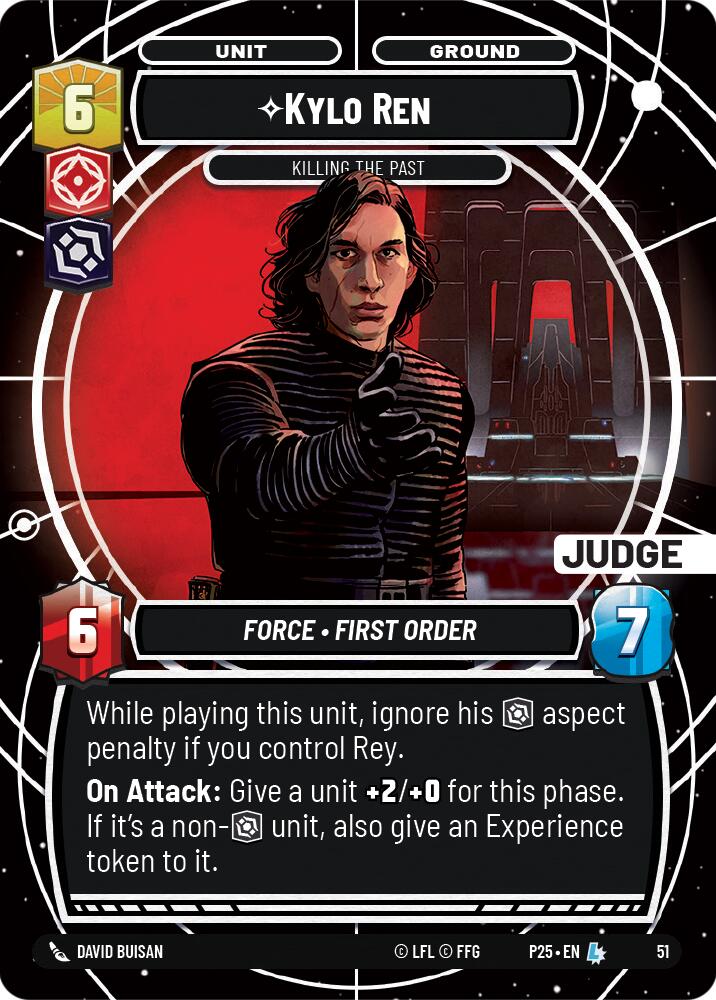 Kylo Ren - Killing the Past (51) (51) [Judge Promos] | Tabernacle Games