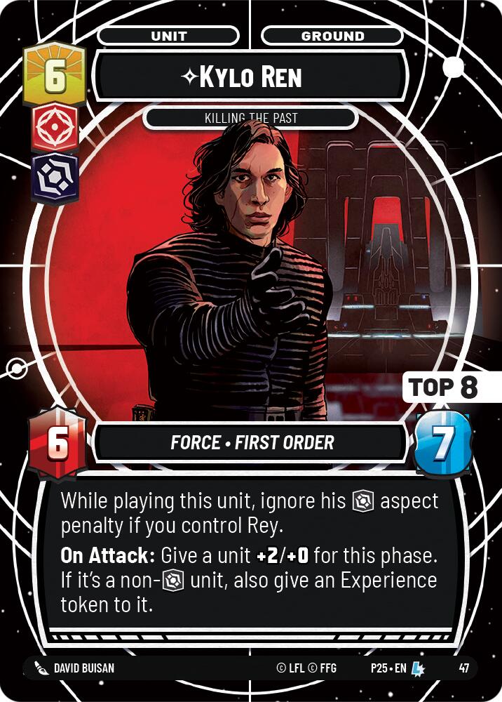 Kylo Ren - Killing the Past (47) (Top 8) (47) [Store Showdown Promos] | Tabernacle Games