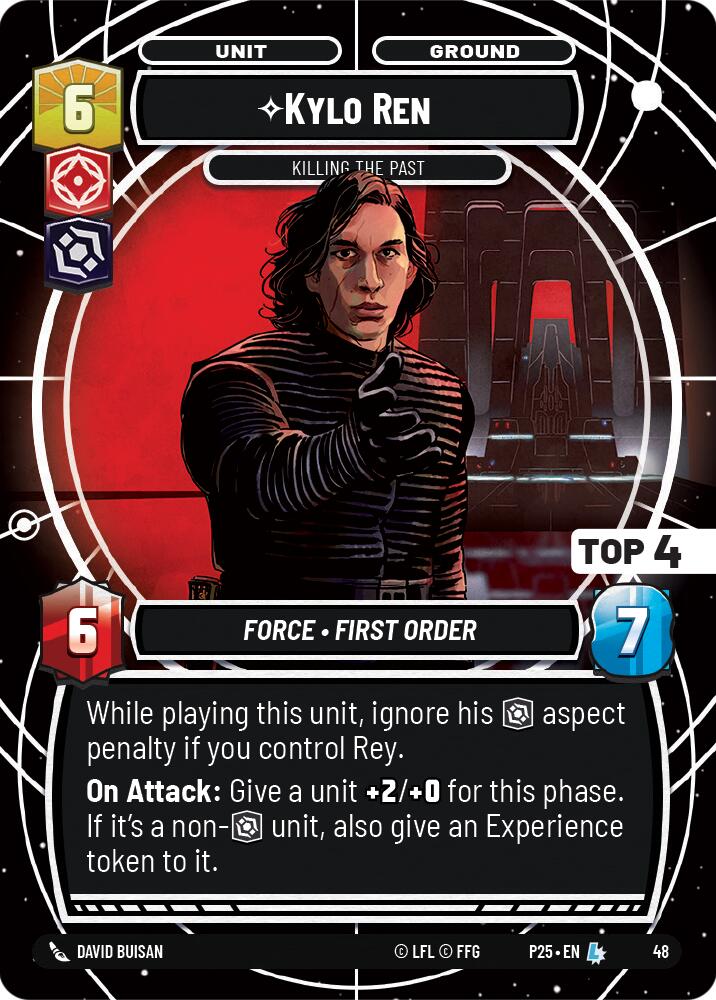 Kylo Ren - Killing the Past (48) (Top 4) (48) [Store Showdown Promos] | Tabernacle Games