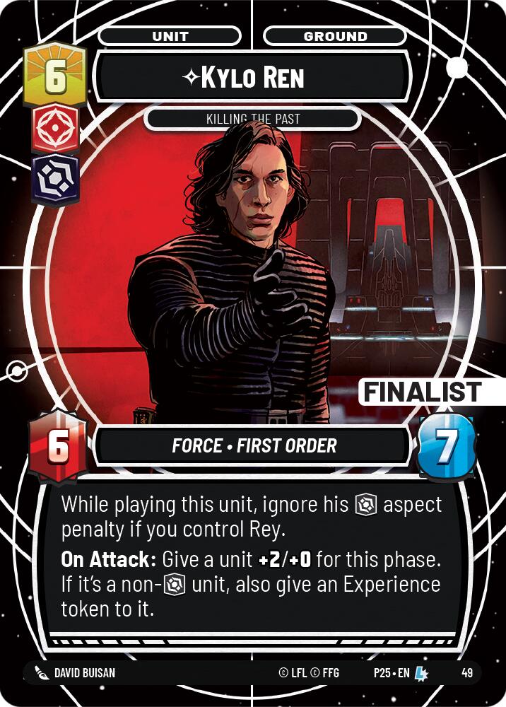 Kylo Ren - Killing the Past (49) (Finalist) (49) [Store Showdown Promos] | Tabernacle Games