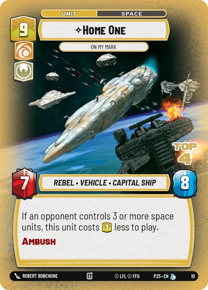 Home One - On My Mark (10) (Top 4) (10) [Store Showdown Promos] | Tabernacle Games