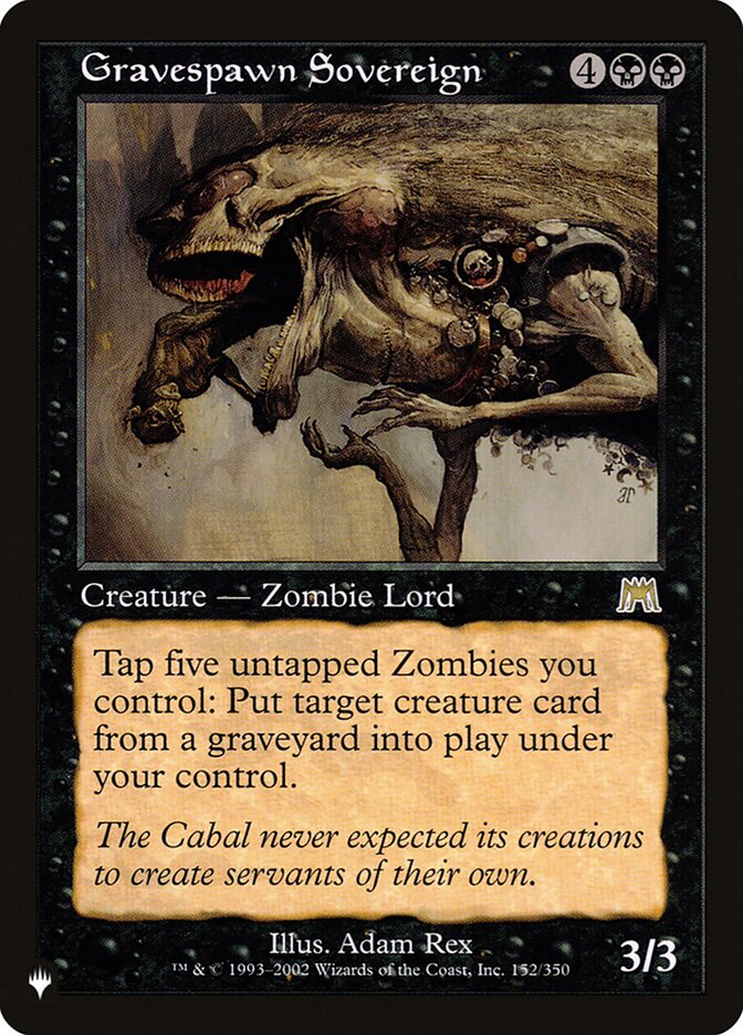 Gravespawn Sovereign [The List] | Tabernacle Games