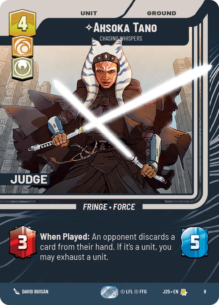 Ahsoka Tano - Chasing Whispers (8) (8) [Judge Promos] | Tabernacle Games