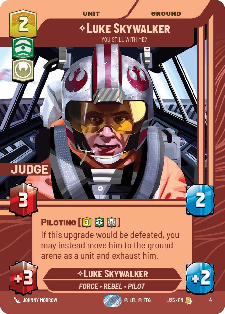 Luke Skywalker - You Still With Me? (4) (4) [Judge Promos] | Tabernacle Games