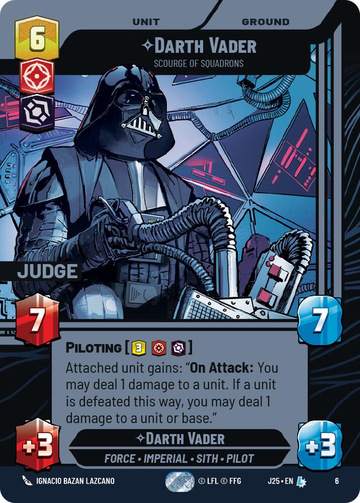 Darth Vader - Scourge of Squadrons (6) (6) [Judge Promos] | Tabernacle Games