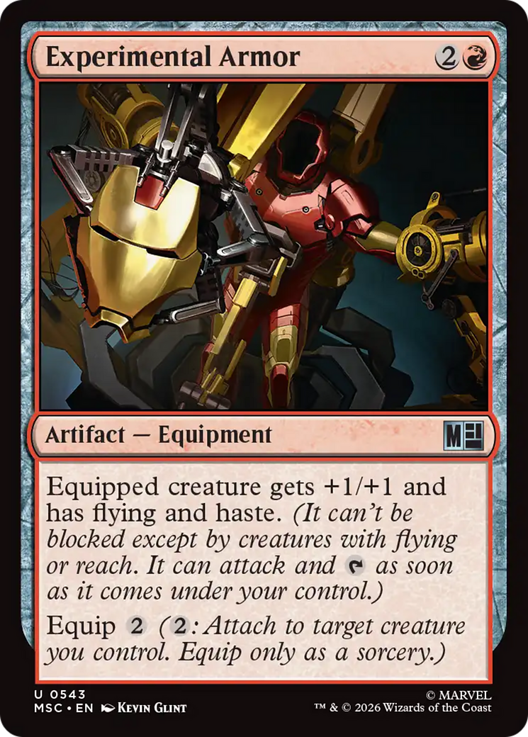 Experimental Armor [Marvel Super Heroes Commander] | Tabernacle Games