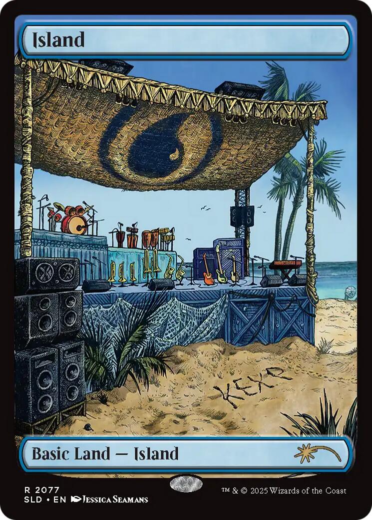 Island (2077) [Secret Lair Drop Series] | Tabernacle Games