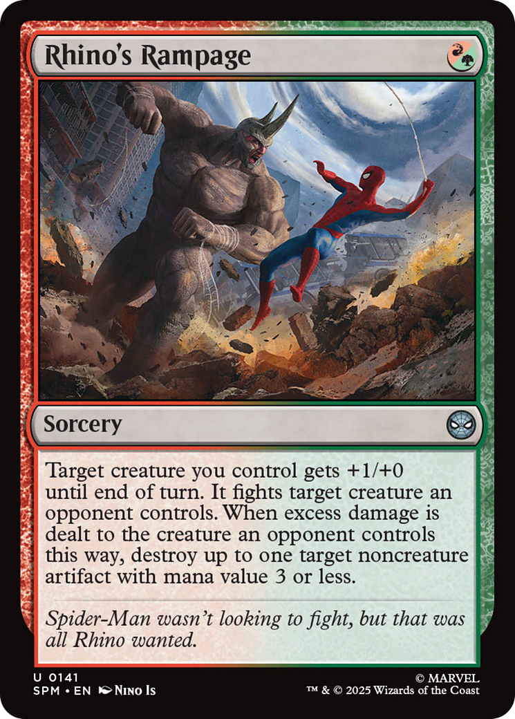 Rhino's Rampage [Marvel's Spider-Man] | Tabernacle Games