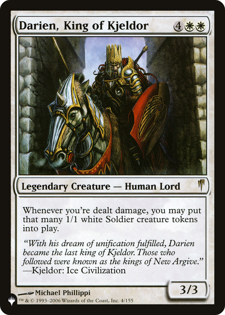 Darien, King of Kjeldor [The List] | Tabernacle Games