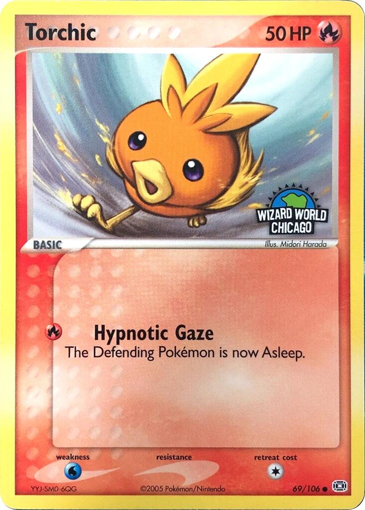 Torchic (69/106) (Wizard World Chicago) [Miscellaneous Cards] | Tabernacle Games