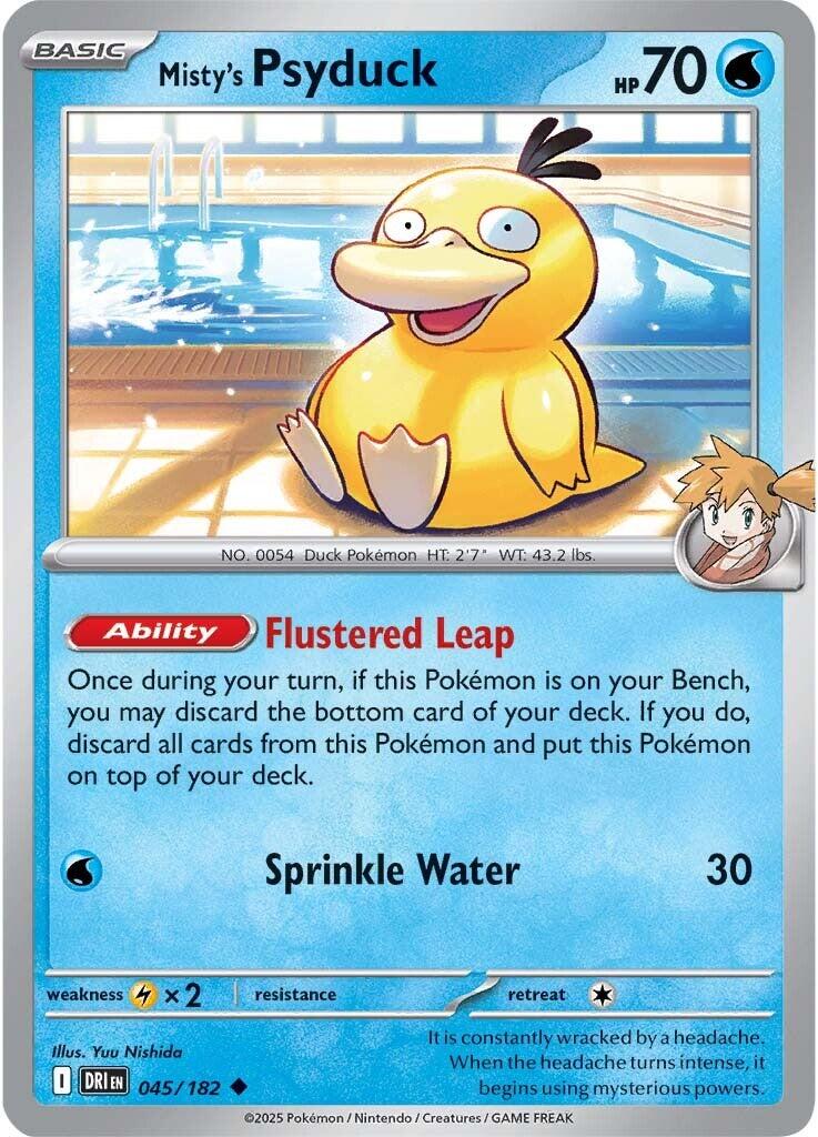Misty's Psyduck (045/182) [Scarlet & Violet: Destined Rivals] | Tabernacle Games