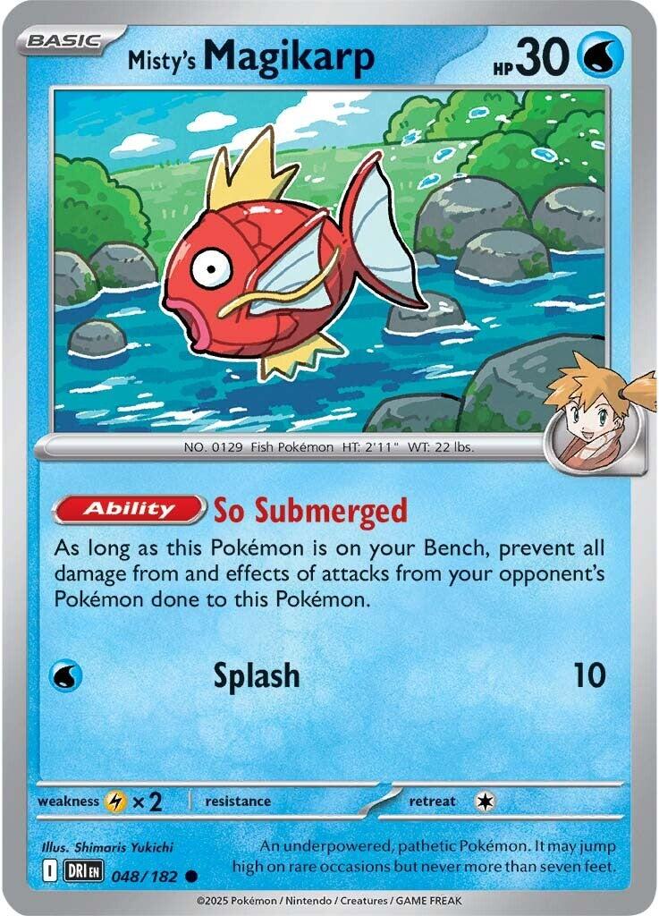 Misty's Magikarp (048/182) [Scarlet & Violet: Destined Rivals] | Tabernacle Games
