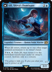 Jill, Shiva's Dominant // Shiva, Warden of Ice [FINAL FANTASY] | Tabernacle Games