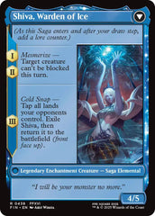 Jill, Shiva's Dominant // Shiva, Warden of Ice (Extended Art) [FINAL FANTASY] | Tabernacle Games