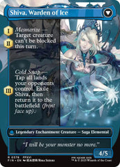 Jill, Shiva's Dominant // Shiva, Warden of Ice (Borderless) [FINAL FANTASY] | Tabernacle Games