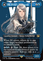 Jill, Shiva's Dominant // Shiva, Warden of Ice (Borderless) [FINAL FANTASY] | Tabernacle Games