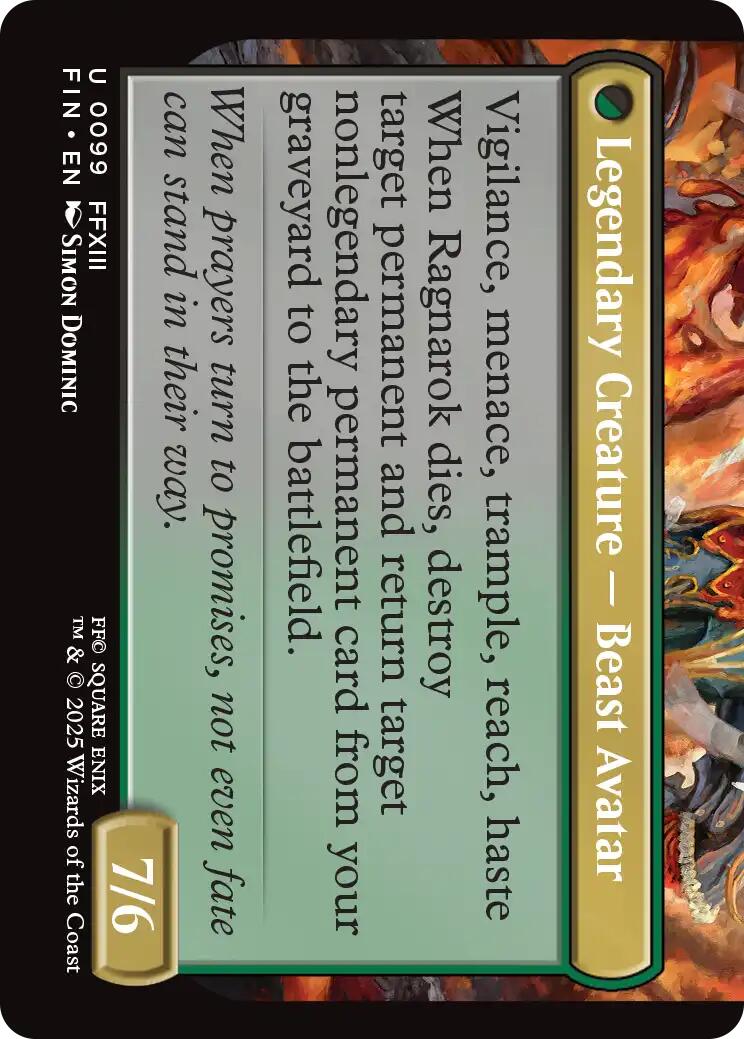 Fang, Fearless l'Cie [FINAL FANTASY] | Tabernacle Games