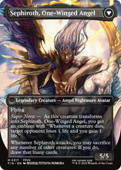 Sephiroth, Fabled SOLDIER // Sephiroth, One-Winged Angel (Borderless) (0317) [FINAL FANTASY] | Tabernacle Games