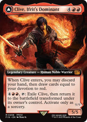 Clive, Ifrit's Dominant // Ifrit, Warden of Inferno (Extended Art) [FINAL FANTASY] | Tabernacle Games