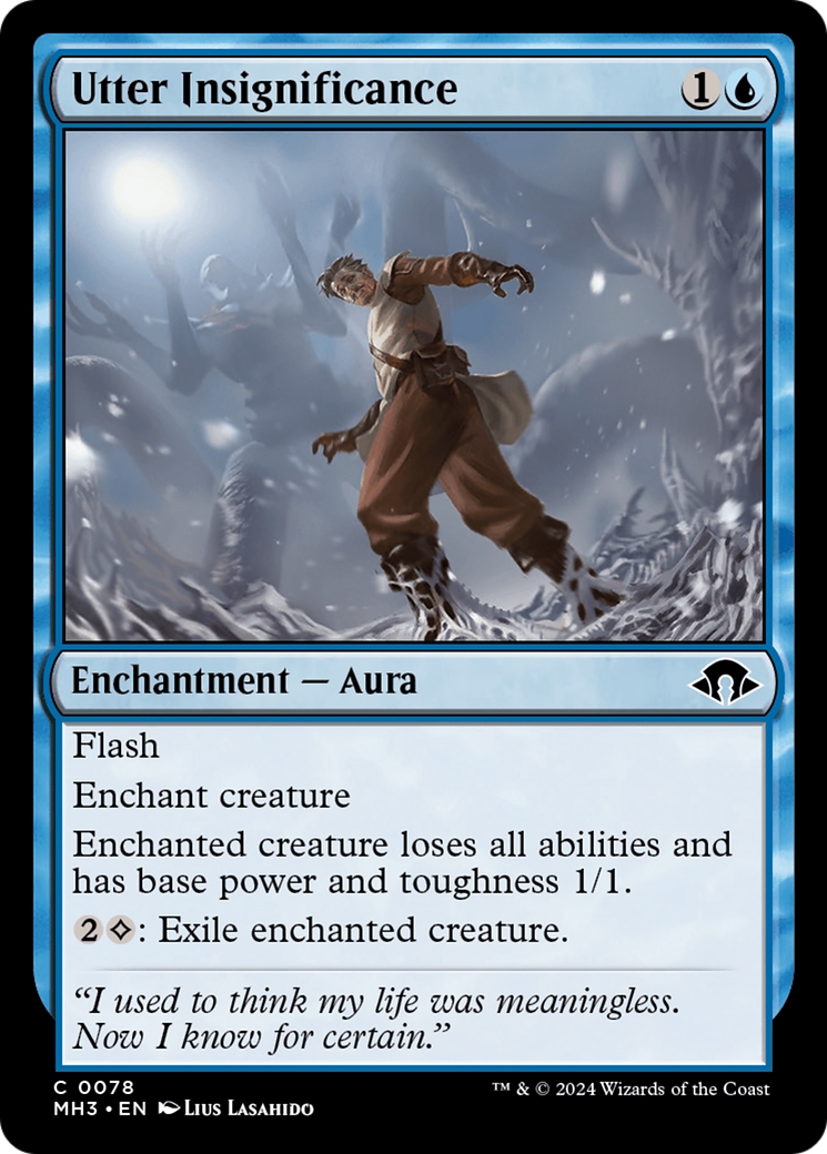 Utter Insignificance [Modern Horizons 3] | Tabernacle Games