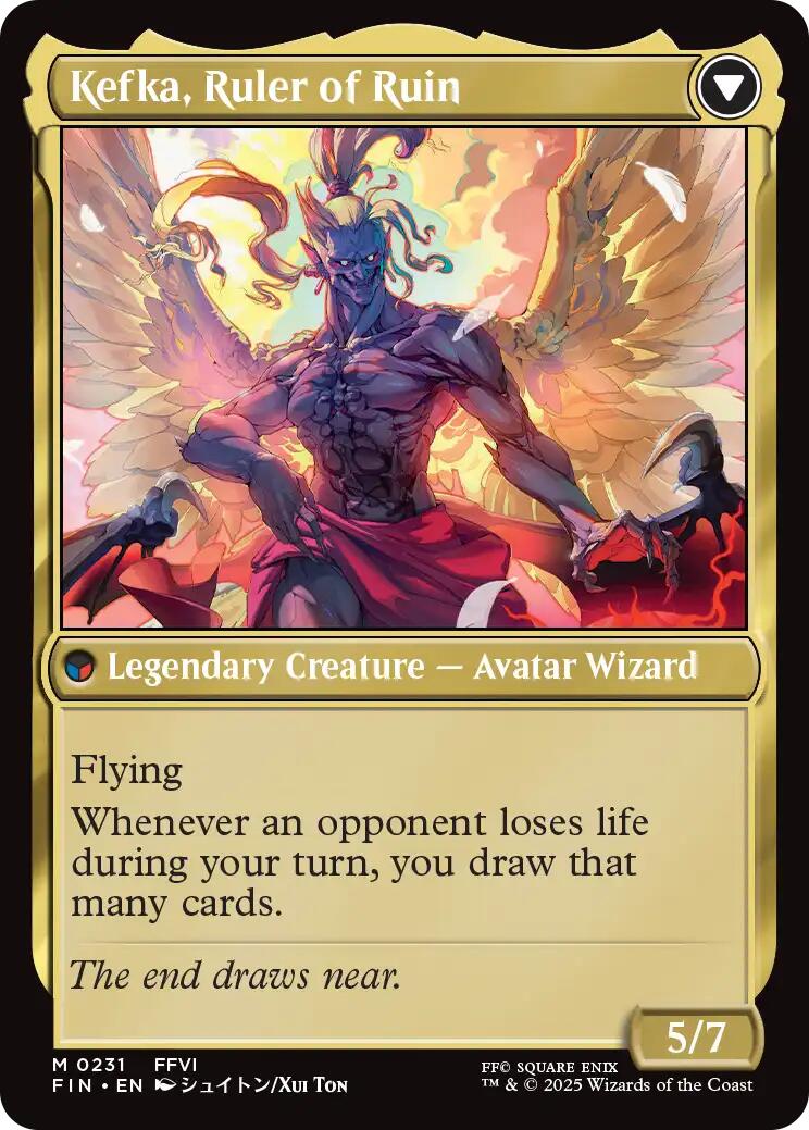 Kefka, Court Mage // Kefka, Ruler of Ruin [FINAL FANTASY] | Tabernacle Games