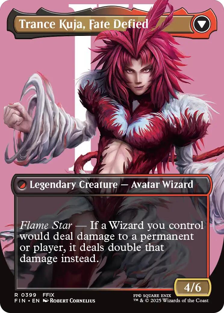 Kuja, Genome Sorcerer // Trance Kuja, Fate Defied (Borderless) [FINAL FANTASY] | Tabernacle Games