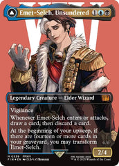 Emet-Selch, Unsundered // Hades, Sorcerer of Eld (Borderless) (Surge Foil) [FINAL FANTASY] | Tabernacle Games
