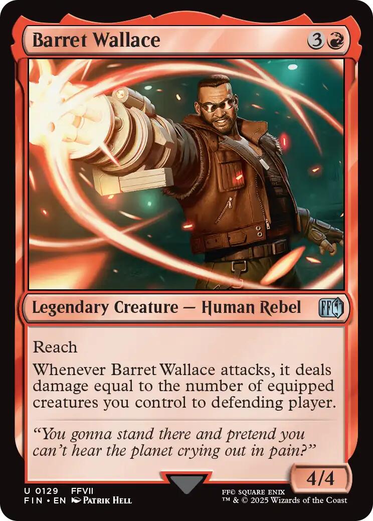 Barret Wallace [FINAL FANTASY] | Tabernacle Games