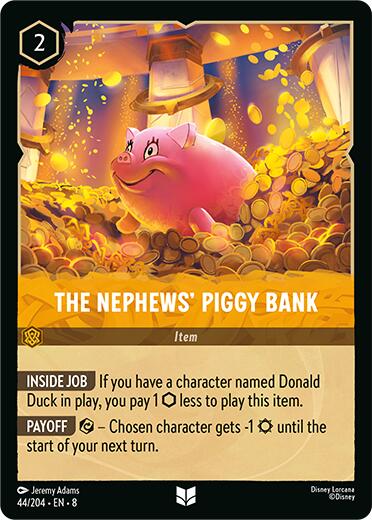 The Nephews' Piggy Bank (44/204) [Reign of Jafar] | Tabernacle Games